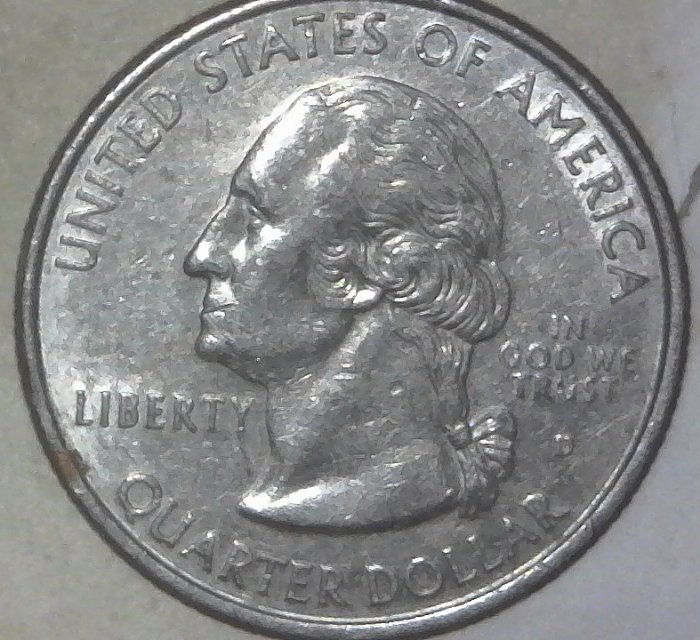 1999-D-Connecticut-Washington-Quarter-With-Pre-Strike-Damage